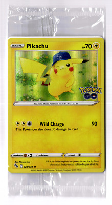 Pikachu 028/078 Pokémon GO Holo  (SEALED)