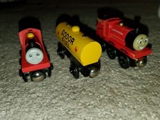 Wooden Magnetic Trains