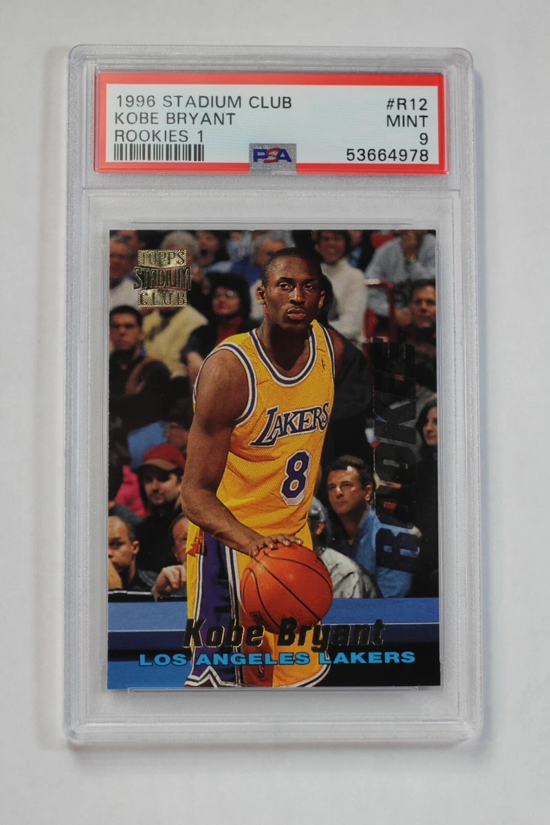 Topps Kobe Bryant Basketball Rookie Sports Trading Cards