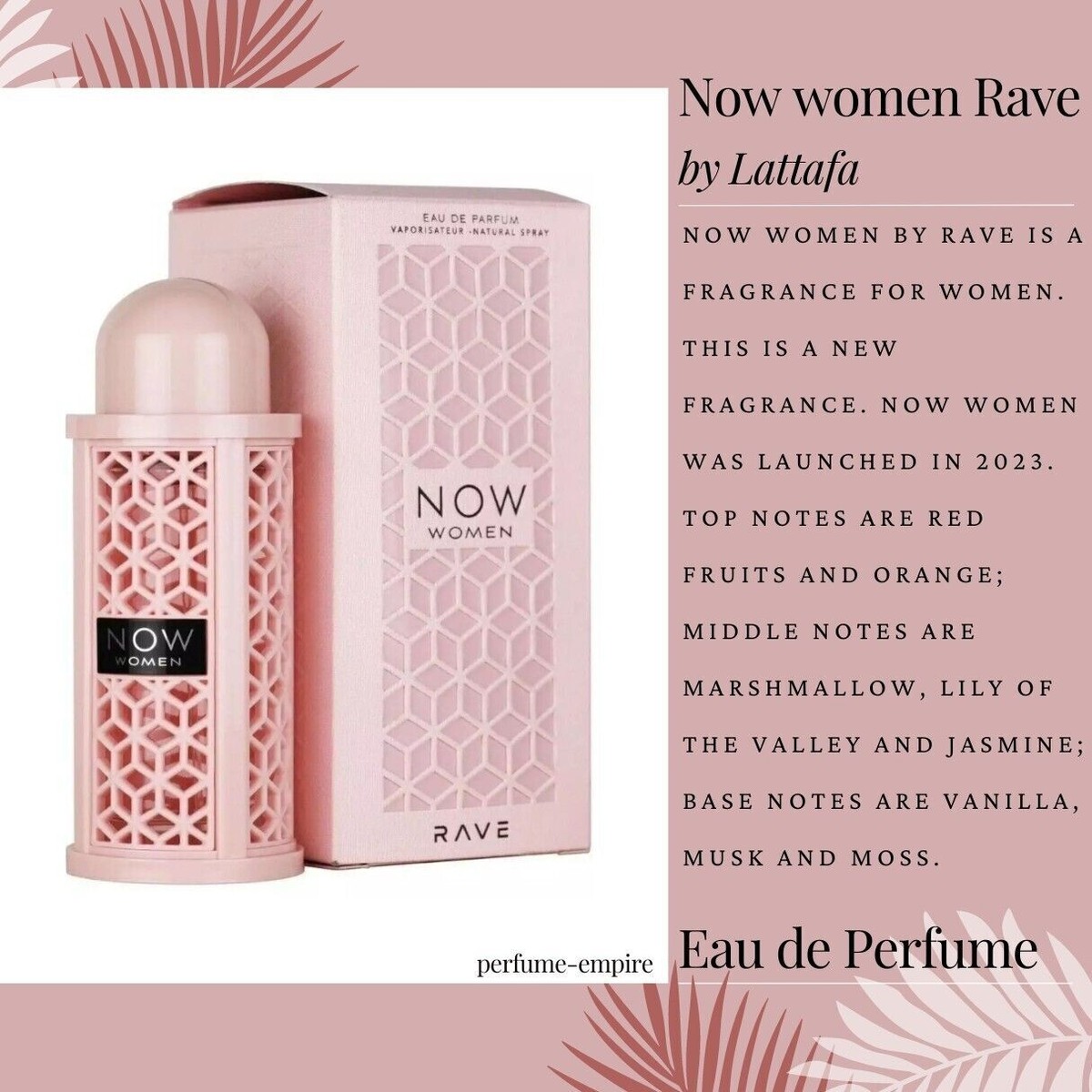 香水(女性用) Lattafa Rave Now Original Amazon.com : Lattafa Rave Now Eau de Parfum Spray for Women