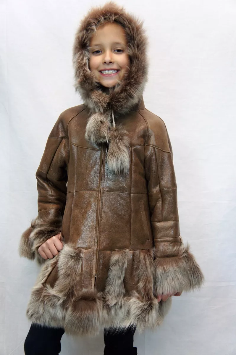 Sheepskin coat sales for kids