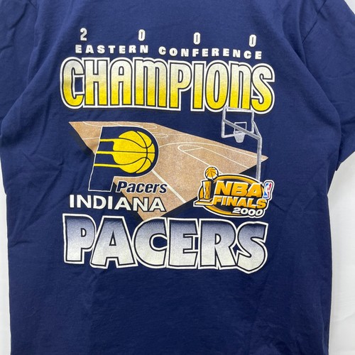 Vintage Indiana Pacers NBA Finals Eastern Conference Champions T-Shirt Large - Picture 2 of 7