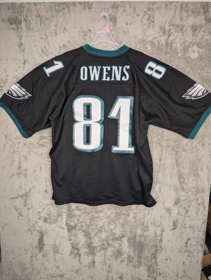 Camiseta Mitchell & Ness 2004 NFL Eagles Terrell Owens 81 Auténtica Talla 52 2XL -Nueva Foto 2 de 4