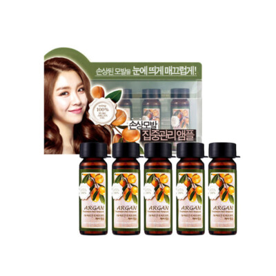 [WELCOS] Confume Argan Treatment Hair Ampoule - 15ml x 5pcs / Free Gift