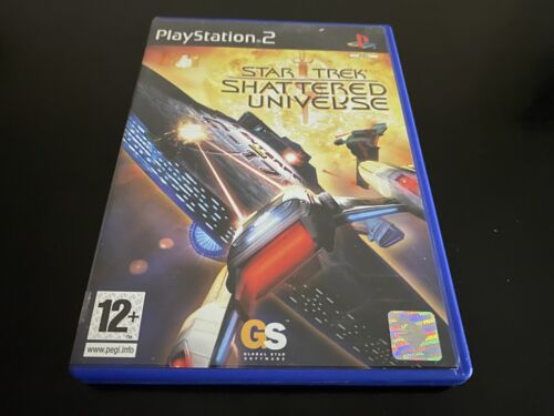 STAR TREK SHATTERED UNIVERSE SONY PLAYSTATION 2 PS2 EDITION PAL COMPLET - Imagen 1 de 3