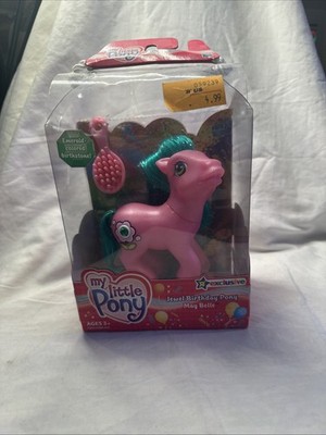My Little Pony g3 Toys R Us Exclusive Jewel Birthday Pony May Belle NEW