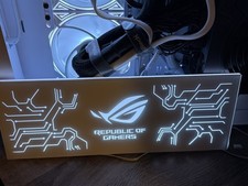 RGB Backplate For Graphics Card GPU Gaming PC Case ARGB LED Light Aura SYNC 12  