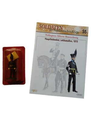 Del Prado Hauptfeldwebel Braunschweig 1815 Figur Napoleonische Kriege