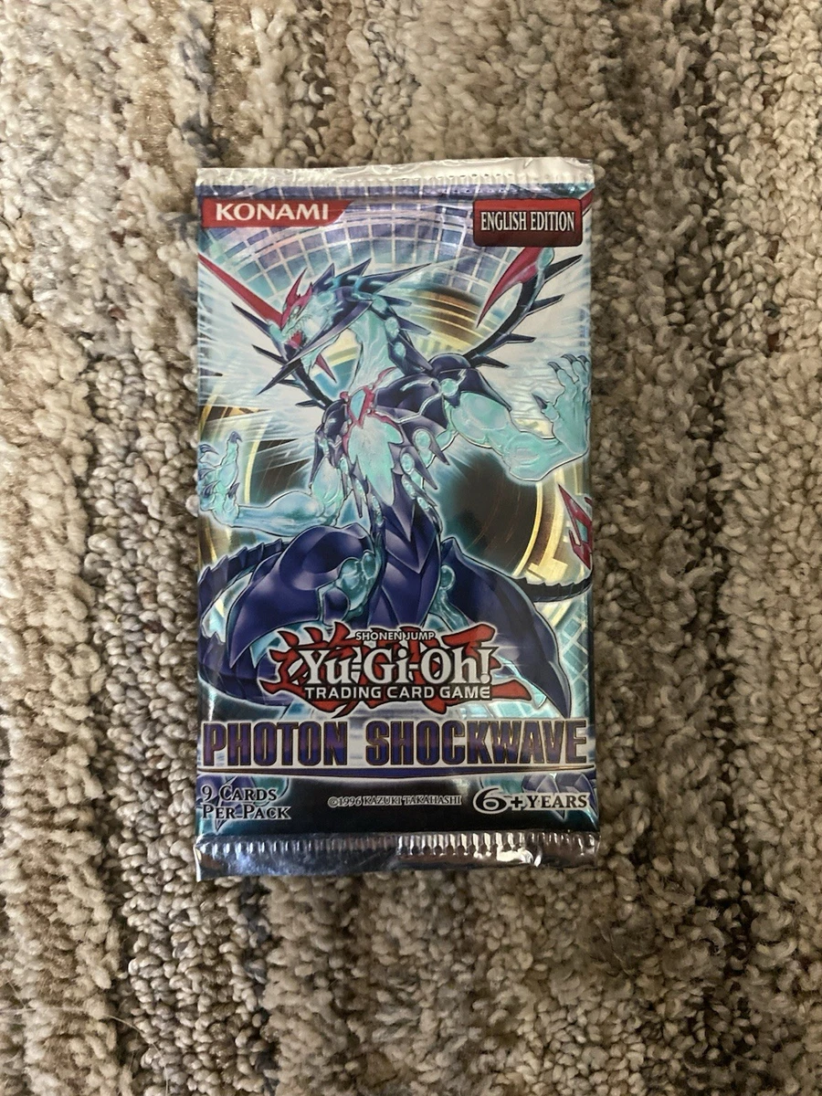 Yu-Gi-Oh! TCG Photon Shockwave Sealed Collectible Card Game Packs