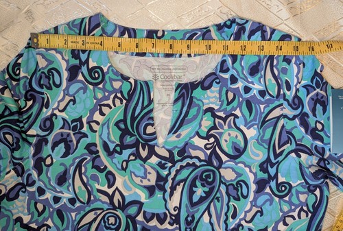 NUEVO COOLIBAR UPF 50+ EXCELENTE PROTECCIÓN UV MUJER TÚNICA VESTIDO TALLA M - Imagen 3 de 10