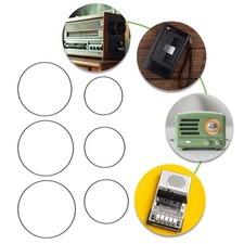 Square Rubber Belt 1.0mm Thickness 105mm-150mm Folded Option for Square Tape