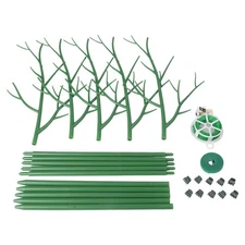 5 Adjustable Plant Supports with Clips for Climbing Plants and Orchids