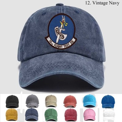 Customized Embroidered Hat Usaf Air Force 10th Flight Test Sq, Trucker Hat, Gift