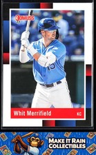 Whit Merrifield 2022 Donruss 1988 Retro #250 Kansas City Royals Baseball