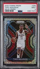 2020 PANINI PRIZM MOJO PRIZM #289 THEO MALEDON #/25 PSA 9