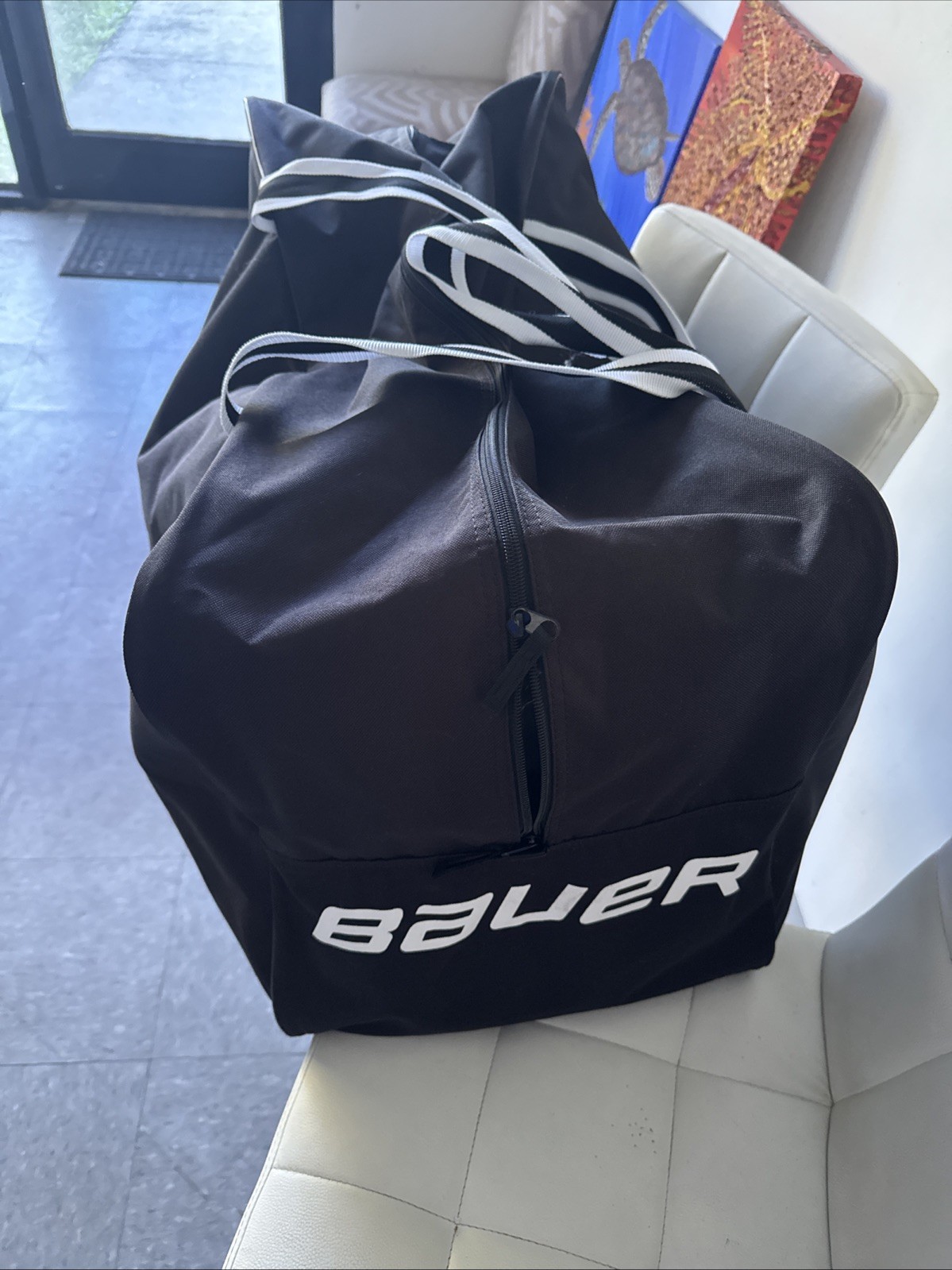 Bauer Supreme Power & Authority Carry Bag Junior - Black Hockey Duffle Equipment