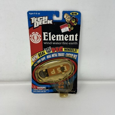 Vintage 1999 Tech Deck Element ESP G5 Skateboard Series 5010 New Box Wear