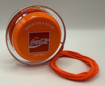 NEU Offizielles Coca-Cola Yo-Yo - Super Orange + Rahmen.