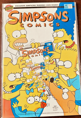 #ad The Simpsons Comic #3 amp; #4 Bongo Comics 1994 $125.00