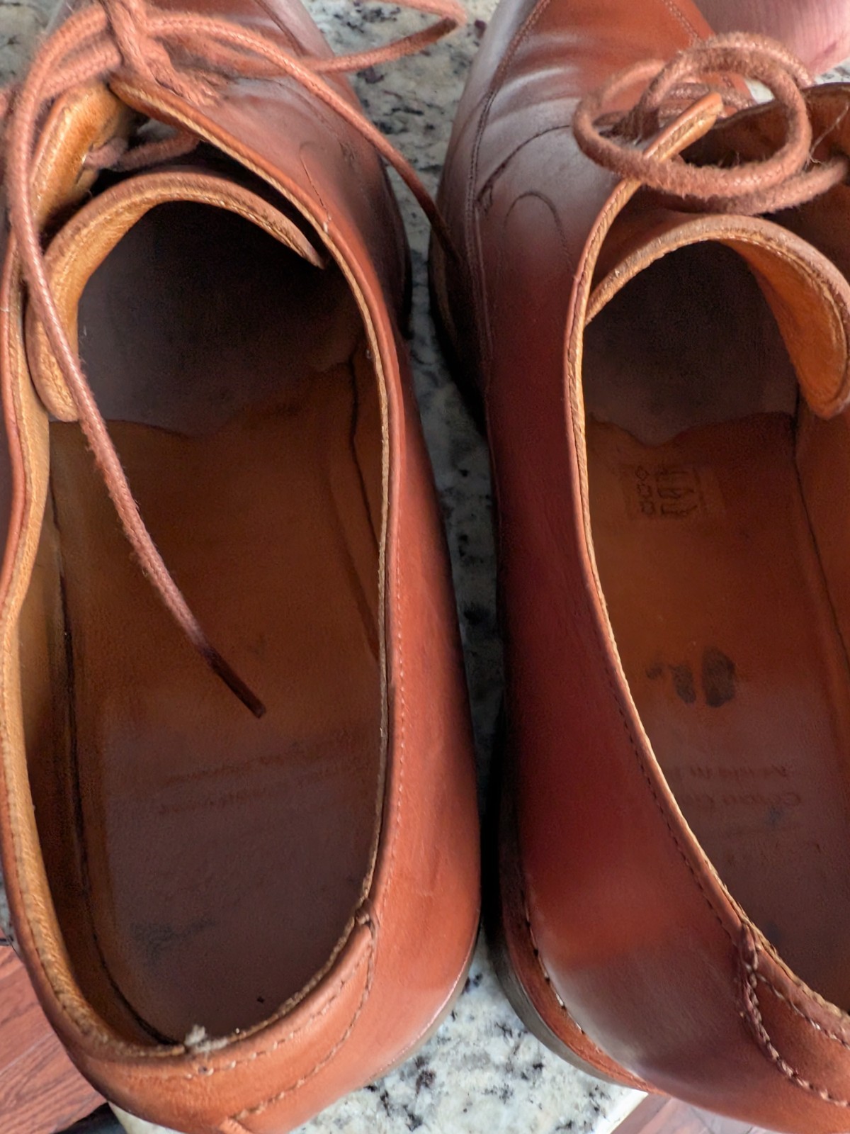 Paraboot Avignon Brown Leather  Split Toe Derby S… - image 20