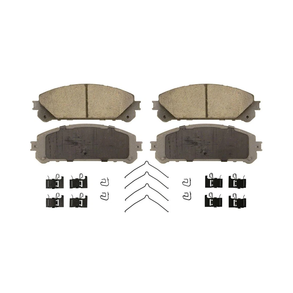 Juego de pastillas de freno de disco delanteras traseras para Toyota Sienna 2011-2020 Foto 3 de 4