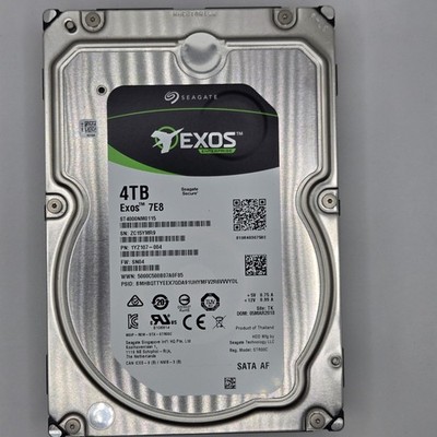 Seagate EXOS 4TB 3.5'' SATA HDD ST4000NM0115 Enterprise Internal Hard Drive - ...