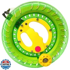 Kaiciuss 8.7 Inch Kite Reel Winder with Line, Kite String Reel for Kids and A