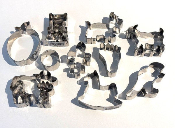 StäDter Ausstecher FöRmchen Set 10-Teilig Edelstahl PläTzchen Ausstecher Set 6-image