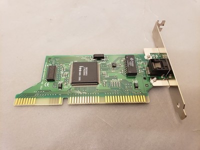 Vintage Intel EtherExpress PRO/10 16bit RJ45 ISA LAN Network Adapter Card