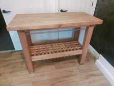 IKEA Varde Freestanding kitchen island and butchers block.