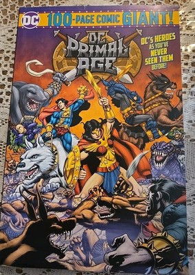 DC 100 Page Comic Giant! DC Primal Age VF SUPERMAN BATMAN (2019) DC Comics*read*