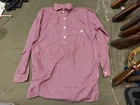CIVIL WAR US UNION CSA CONFEDERATE FOUR BUTTON RED SCHECK SHIRT-3XL 50-52R