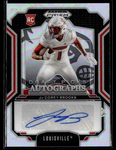 2025 Panini Prizm Draft Picks Football Silver Ja'Corey Brooks #DPA-JBS