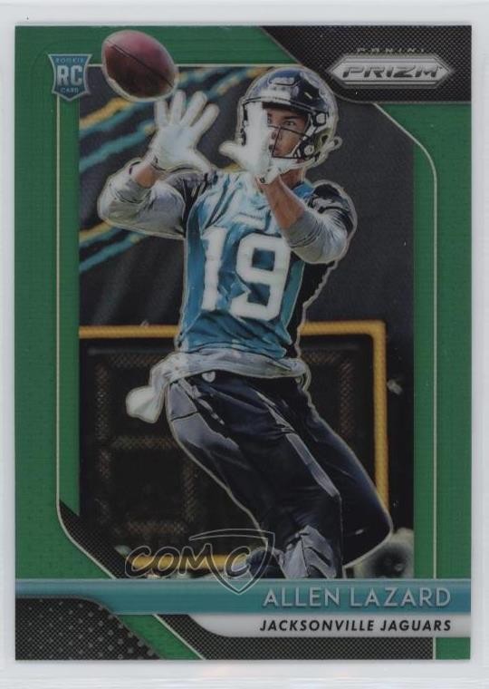 2018 Panini Prizm Rookie Green Prizm Allen Lazard #294 Rookie RC o8g