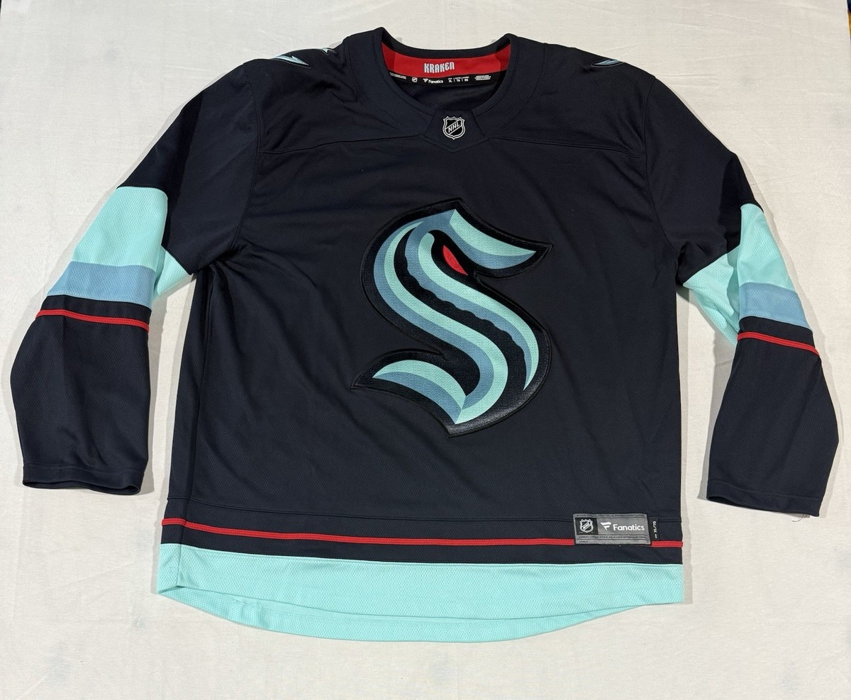 Seattle Kraken NHL Fanatics Authentic Navy Blue Men's XL Breakaway