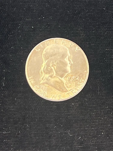 1954-S Franklin Half Dollar Choice BRILLIANT UNCIRCULATED Silver 50c #8148