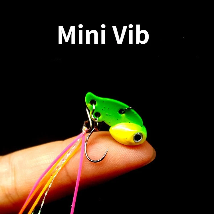 5 Stück Mini Metall VIB Angelköder 3G 6G Micro Vibration Crankbait Spinner... - Bild 2 von 4