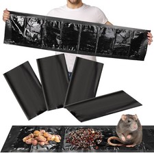 4 Pack Large Mice Mouse Glue Traps Rodent Catcher Rat Board Indoor Super Sticky