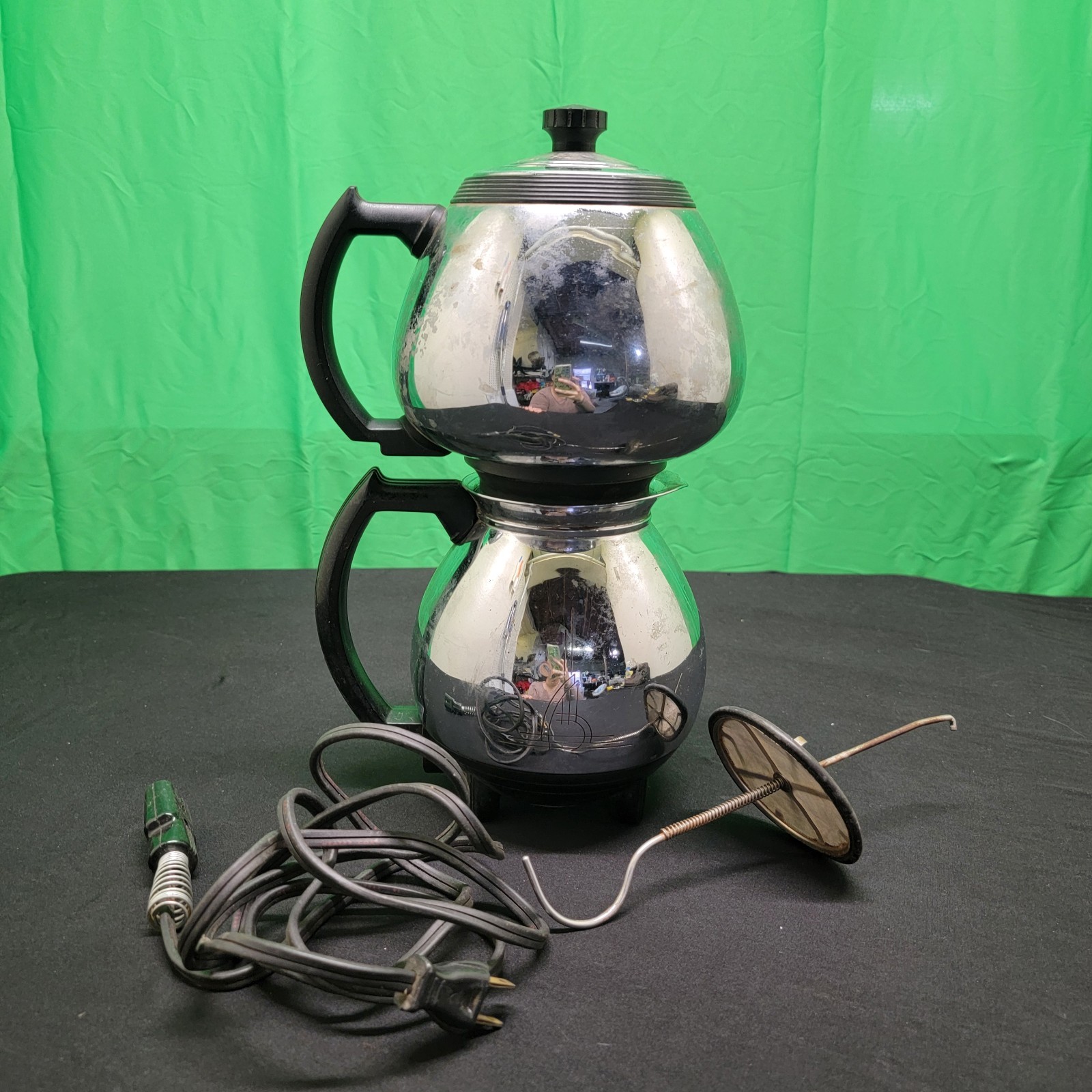 1950&rsquo;s vintage Sunbeam Coffeemaster C30A electric vacuum coffee maker