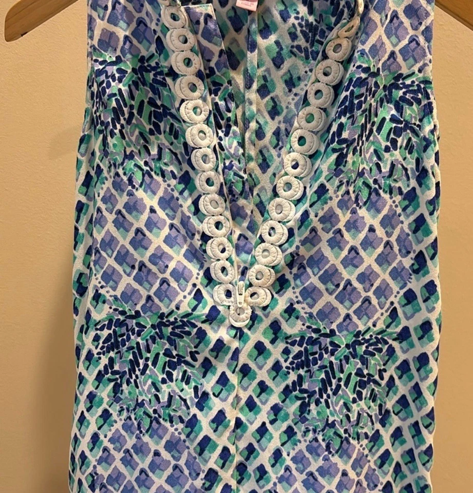 Lilly Pulitzer Novo com etiquetas Meninas Mini Jane Maxi Toe no Tamanho 8 - Imagem 4 de 4