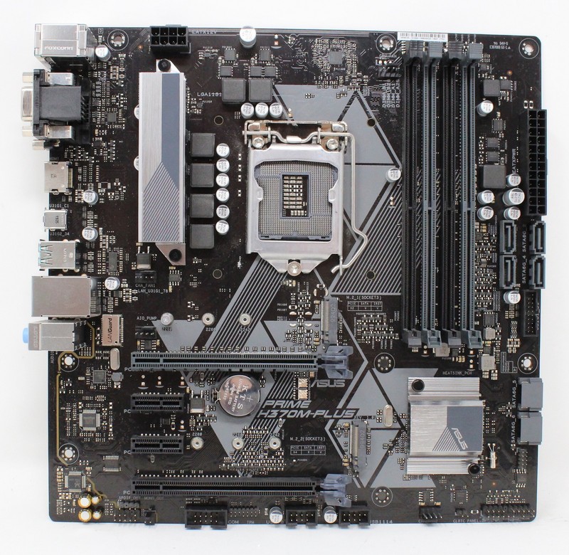 ASUS Prime H370M-Plus Intel H370 microATX Motherboard Socket 1151 v2 (#32580)