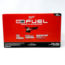 NIB NEW 18V Milwaukee M18 Fuel 2888-20 Five Speed Angle Grinder w/ Paddle Switch
