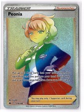 rainbow peony pokemon card price Peony 220/198 Secret Rare Pokemon Card (SWSH Chilling Reign) + TitanCards®  Toploader: Amazon.de: Toys main image 0