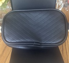 Womens Black Fanny Pack With Belt Black New With Tags