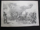 1898 Civil War Print - Terrible Tragedy At St. Louis, MO., May 15, 1861