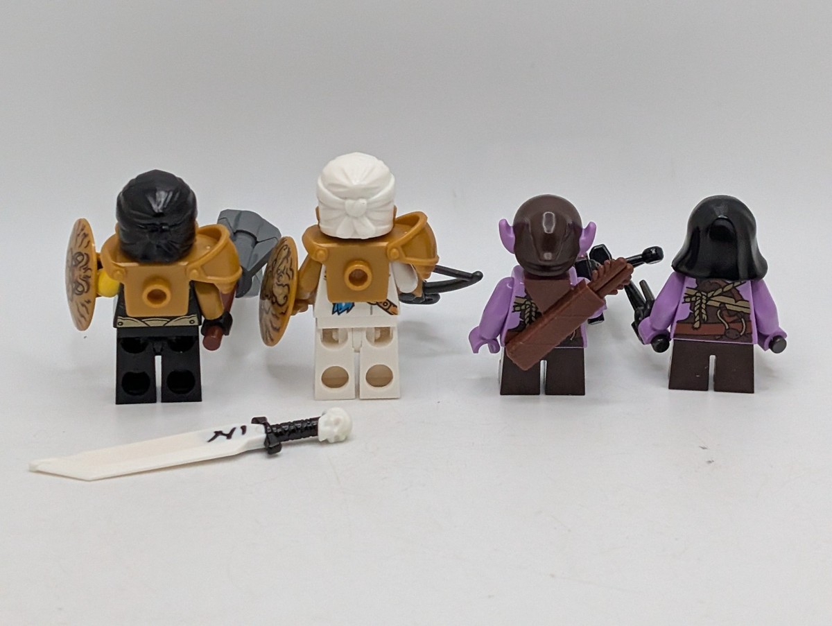 Lego Ninjago Minifigures from Set 71719 Zane's Minno Creature Cole