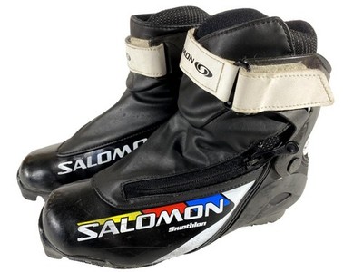SALOMON Skiathlon Nordic Cross Country Ski Boots Size EU36 US4 SNS Pilot 2083