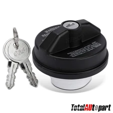 Fuel Tank Filler Cap w/ 2 Keys for Chevy Silverado 1500 Honda Accord CR-V Toyota