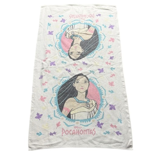 Vintage Disney Pocahontas child beach towel 39x22