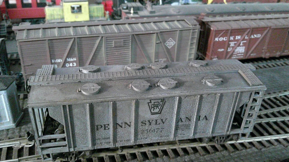 Tolva cubierta escala HO MDC Roundhouse PRR H34 ¡PERSONALIZADA! Foto 4 de 4